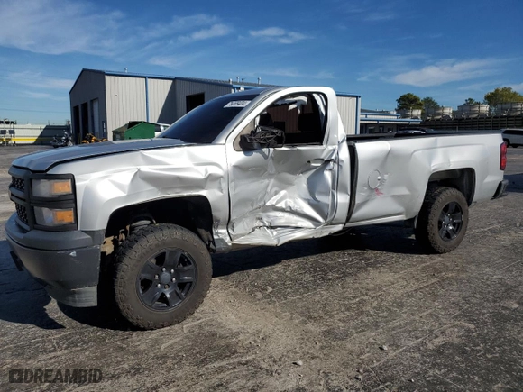 2015 Chevrolet Silverado 1500 Work Truck with VIN 1GCNCPEH5FZ322187, listed as a Copart auction lot 79899404 with 187,553 mi miles and Salvage Title. Bid and sale history available at carsss.com. Image 1.