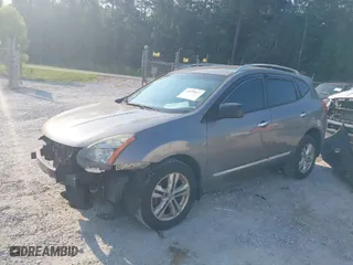 2015 Nissan Rogue Select S with VIN JN8AS5MTXFW667720, listed as a IAAI auction lot 40079417 with 135,882 mi miles. Bid and sale history available at carsss.com. Image 2.