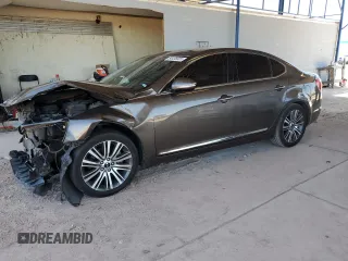 2014 Kia Cadenza Premium with VIN KNALN4D70E5134978, listed as a Copart auction lot 54436805 with 95,925 mi miles and Salvage Title. Bid and sale history available at DreamBid. Image 1.