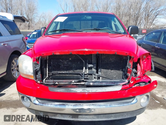 2006 Dodge 1500 SLT with VIN 1D7HU18266S679388, listed as a IAAI auction lot 41792806 with 207,161 mi miles. Bid and sale history available at carsss.com. Image 6.