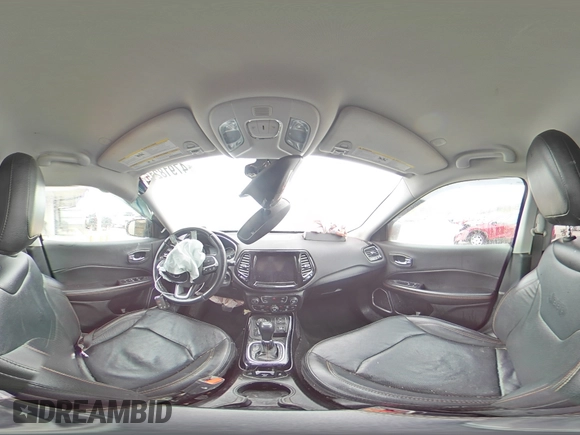 2021 Jeep Compass Limited with VIN 3C4NJDCBXMT602906, listed as a Copart auction lot 47918215 with 70,784 mi miles and Salvage Title. Bid and sale history available at DreamBid. Image 14.