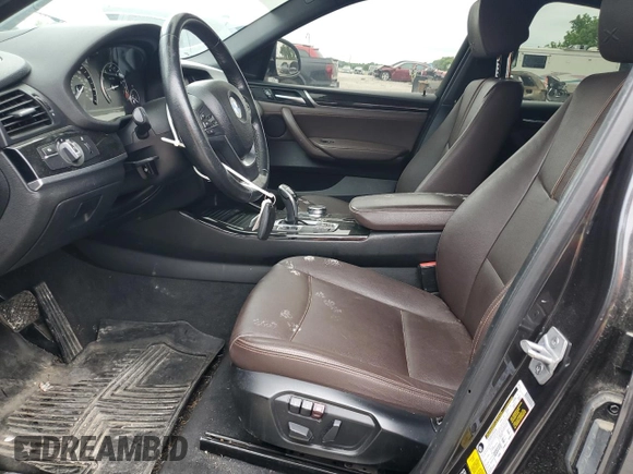 2018 BMW X4 xDrive28i z VIN 5UXXW3C5XJ0T83077, wystawiony jako Copart lot #58423765 z przebiegiem 109 972 mil mil oraz Czysty tytuł • Clean title. Historia ofert i sprzedaży dostępna na DreamBid. Obrazek 7.