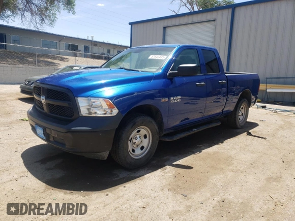 2016 Ram 1500 Tradesman z VIN 1C6RR7FT9GS208651, wystawiony jako Copart lot #57944435 z przebiegiem 265 097 mil mil oraz Szkoda całkowita • Salvage title. Historia ofert i sprzedaży dostępna na DreamBid. Obrazek 1.