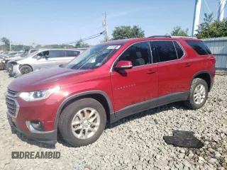 2018 Chevrolet Traverse LT Cloth with VIN 1GNEVGKW1JJ183414, listed as a Copart auction lot 68980444 with 46,408 mi miles and Salvage Title. Bid and sale history available at carsss.com. Image 1.