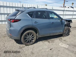 2024 Mazda CX-5 2.5 S Preferred Package with VIN JM3KFBCL4R0509473, listed as a Copart auction lot 50008305 with 9,551 mi miles and Salvage Title. Bid and sale history available at carsss.com. Image 3.