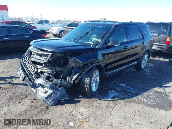 2016 Ford Explorer XLT with VIN 1FM5K7D89GGA84874, listed as a IAAI auction lot 41612708 with 124,421 mi miles. Bid and sale history available at carsss.com. Image 22.