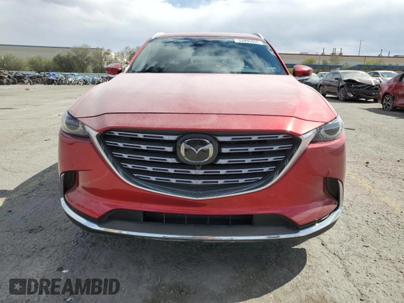 2023 Mazda CX-9 Signature with VIN JM3TCBEY5P0645159, listed as a Copart auction lot 56146465 with 37,985 mi miles and Salvage title. Bid and sale history available at DreamBid. Image 5.