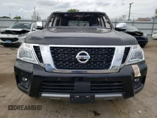 2019 Nissan Armada SV with VIN JN8AY2NC8K9580189, listed as a Copart auction lot 69314404 with Not Provided miles and Clean Title. Bid and sale history available at carsss.com. Image 5.