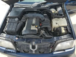 1996 Mercedes-Benz C with VIN WDBHA28E3TF392659, listed as a Copart auction lot 75169934 with Not Provided miles and Salvage Title. Bid and sale history available at carsss.com. Image 11.