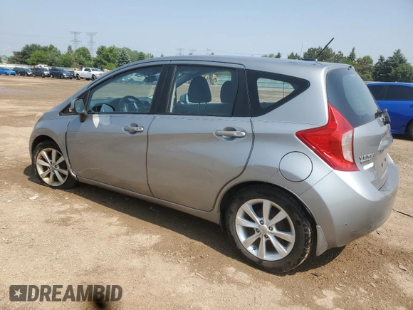 2014 Nissan Note S Plus z VIN 3N1CE2CP0EL404304, wystawiony jako Copart lot #59037675 z przebiegiem 82 255 mil mil oraz Szkoda całkowita • Salvage title. Historia ofert i sprzedaży dostępna na DreamBid. Obrazek 2.