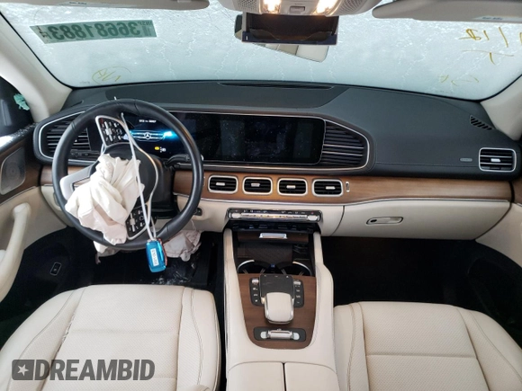 2021 Mercedes-Benz GLS with VIN 4JGFF5KE9MA371992, listed as a Copart auction lot 36681883 with 30,027 mi miles. Bid and sale history available at carsss.com. Image 8.