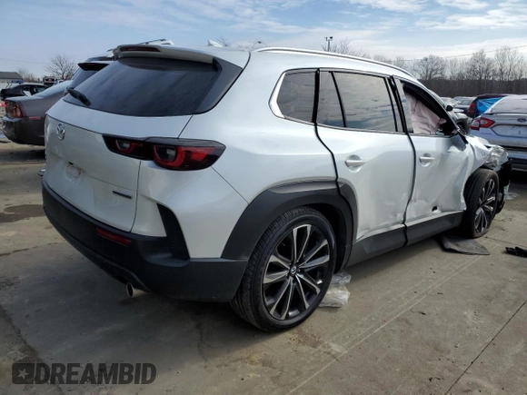 2024 Mazda CX-50 S Premium Plus with VIN 7MMVABEM6RN174486, listed as a Copart auction lot 42339415 with 14,289 mi miles and Salvage Title. Bid and sale history available at DreamBid. Image 3.