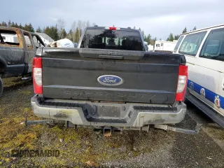 2021 Ford F-350 XL with VIN 1FT8W3DT3MEC08695, listed as a Copart auction lot 43488083 with 22,123 mi miles and Salvage title. Bid and sale history available at DreamBid. Image 6.