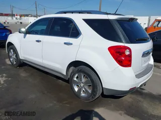 2012 Chevrolet Equinox LTZ with VIN 2GNALFEK0C1262447, listed as a IAAI auction lot 41643221 with 114,514 mi miles. Bid and sale history available at carsss.com. Image 3.