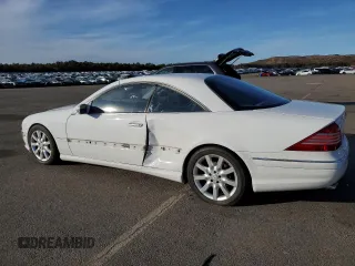 2001 Mercedes-Benz CL-Class with VIN WDBPJ75J71A015174, listed as a Copart auction lot 49024525 with 89,204 mi miles and Non Repairable. Bid and sale history available at carsss.com. Image 2.