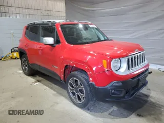 2018 Jeep Renegade Limited z VIN ZACCJBDB8JPG96152, wystawiony jako Copart lot #58306035 z przebiegiem 105 792 mil mil oraz Szkoda całkowita • Salvage title. Historia ofert i sprzedaży dostępna na DreamBid. Obrazek 4.
