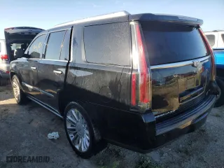 2015 Cadillac Escalade Platinum with VIN 1GYS3PKJ5FR700240, listed as a Copart auction lot 75325384 with 145,145 mi miles and Salvage Title. Bid and sale history available at carsss.com. Image 2.