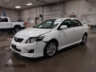 2010 Toyota Corolla with VIN 2T1BU4EEXAC448424, listed as a IAAI auction lot 41892816 with 158,538 mi miles. Bid and sale history available at carsss.com. Image 2.
