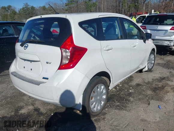 2015 Nissan Note S with VIN 3N1CE2CP6FL383573, listed as a IAAI auction lot 41560815 with 110,864 mi miles and . Bid and sale history available at DreamBid. Image 4.