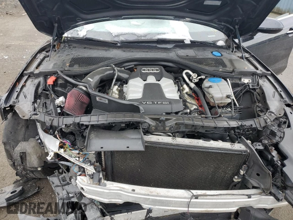 2015 Audi A7 3.0 Premium Plus with VIN WAUWGAFC2FN010308, listed as a Copart auction lot 40961294 with 102,997 mi miles and Salvage Title. Bid and sale history available at carsss.com. Image 13.
