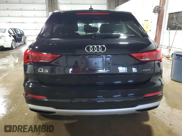 2019 Audi Q3 Premium Plus with VIN WA1BECF32K1086531, listed as a Copart auction lot 41711405 with 49,934 mi miles and Salvage Title. Bid and sale history available at carsss.com. Image 6.