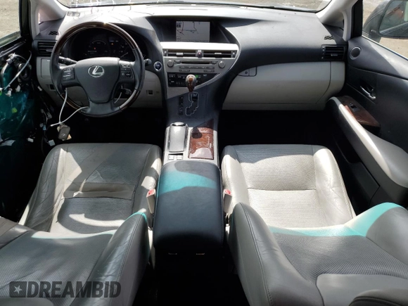 2011 Lexus RX 450h with VIN JTJZB1BA5B2005986, listed as a Copart auction lot 51085835 with 143,119 mi miles and Salvage title. Bid and sale history available at DreamBid. Image 8.