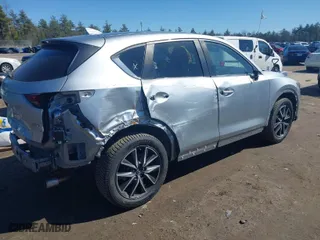 2018 Mazda CX-5 Touring with VIN JM3KFBCM4J0470509, listed as a IAAI auction lot 41780755 with 90,130 mi miles. Bid and sale history available at carsss.com. Image 4.