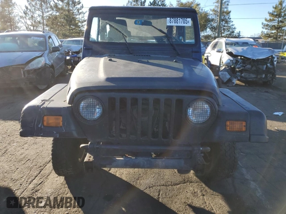 2006 Jeep Wrangler Unlimited LWB with VIN 1J4FA44S26P710151, listed as a Copart auction lot 87881705 with 0 mi miles and Salvage Title. Bid and sale history available at carsss.com. Image 5.