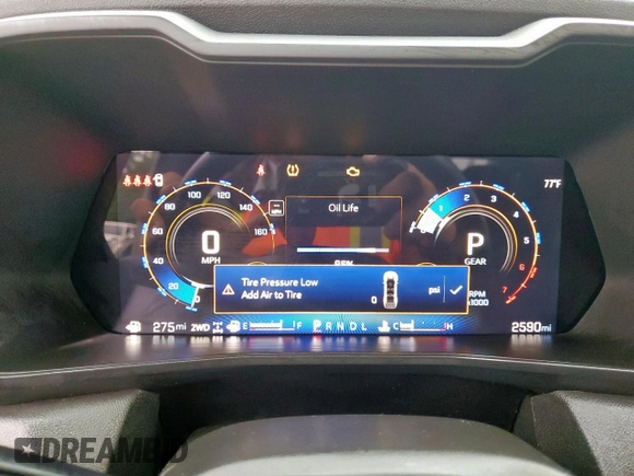 2024 Chevrolet Colorado 4WD Trail Boss z VIN 1GCPTEEK0R1118182, wystawiony jako Copart lot #57775425 z przebiegiem 2 590 mil mil oraz Szkoda całkowita • Salvage title. Historia ofert i sprzedaży dostępna na DreamBid. Obrazek 9.