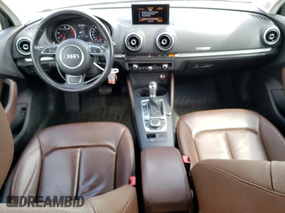 2015 Audi S3 2.0T Premium Plus with VIN WAUBFGFFXF1099616, listed as a Copart auction lot 58771153 with 14,616 mi miles. Bid and sale history available at carsss.com. Image 8.