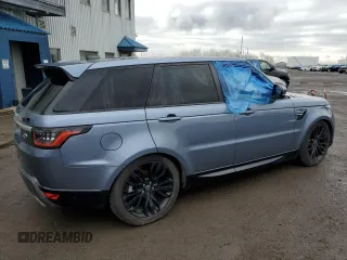 2019 Land Rover Range Rover Sport HSE with VIN SALWR2RKXKA846321, listed as a Copart auction lot 48511344 with 63,005 mi miles and Clean Title. Bid and sale history available at carsss.com. Image 3.