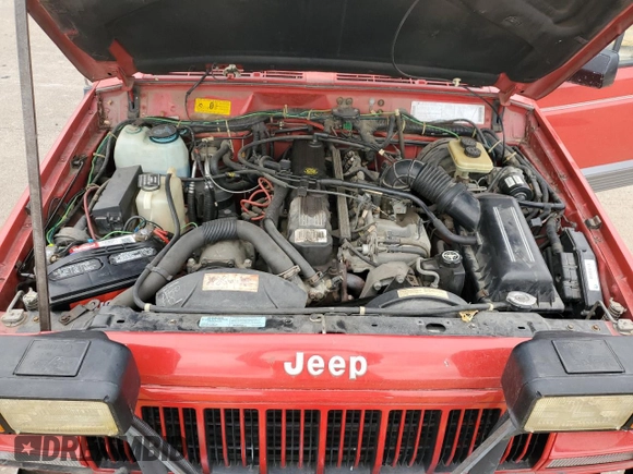 1994 Jeep Cherokee Country with VIN 1J4FJ78S0RL183914, listed as a Copart auction lot 75946094 with 67,999 mi miles and Clean Title. Bid and sale history available at carsss.com. Image 12.