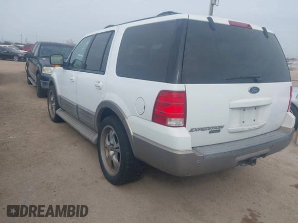 2003 Ford Expedition Eddie Bauer with VIN 1FMRU17W73LB67790, listed as a IAAI auction lot 41736559 with 284,820 mi miles. Bid and sale history available at carsss.com. Image 3.