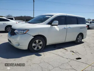 2014 Nissan Quest S with VIN JN8AE2KP0E9105740, listed as a Copart auction lot 50235265 with 0 mi miles and Salvage Title. Bid and sale history available at carsss.com. Image 1.