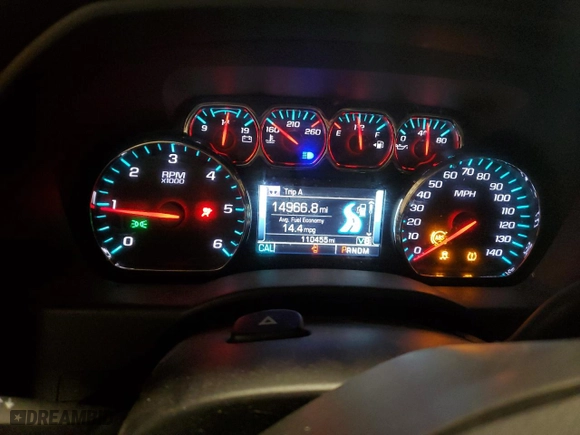 2015 Chevrolet Silverado 1500 LT with VIN 3GCUKREC7FG479413, listed as a Copart auction lot 44534945 with 110,455 mi miles and Clean Title. Bid and sale history available at carsss.com. Image 9.