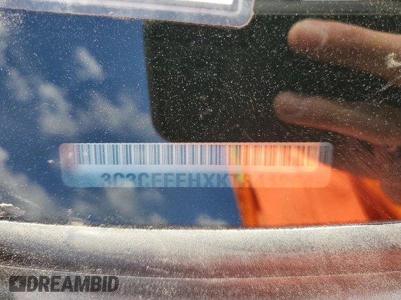 2019 FIAT 500 Abarth z VIN 3C3CFFFHXKT841264, wystawiony jako Copart lot #47410525 z przebiegiem Nie podano mil oraz Szkody całkowita. Historia ofert i sprzedaży dostępna na DreamBid. Obrazek 12.