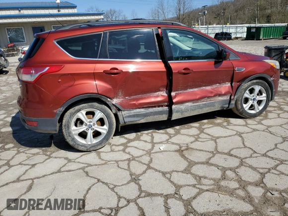 2014 Ford Escape SE with VIN 1FMCU0GX4EUC28518, listed as a Copart auction lot 50629705 with 122,624 mi miles and Salvage Title. Bid and sale history available at carsss.com. Image 3.