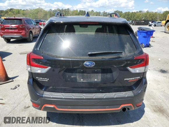 2021 Subaru Forester Sport with VIN JF2SKARC8MH492937, listed as a Copart auction lot 50206965 with 32,466 mi miles and Salvage Title. Bid and sale history available at carsss.com. Image 6.