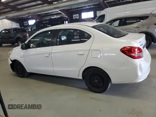 2018 Mitsubishi Mirage ES with VIN ML32F3FJ8JHF03910, listed as a Copart auction lot 54128455 with 124,797 mi miles and Salvage title. Bid and sale history available at DreamBid. Image 2.