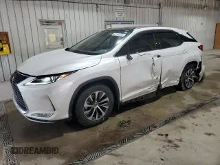 2022 Lexus RX with VIN 2T2HZMDA4NC338142, listed as a Copart auction lot 52144555 with 31,426 mi miles and Salvage Title. Bid and sale history available at carsss.com. Image 1.