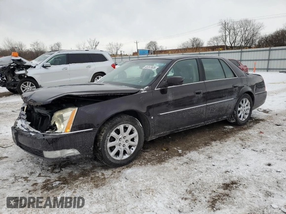 2008 Cadillac DTS 1SC z VIN 1G6KD57Y48U196389, wystawiony jako Copart lot #45247625 z przebiegiem 141 407 mil mil oraz Szkoda całkowita • Salvage title. Historia ofert i sprzedaży dostępna na DreamBid. Obrazek 1.