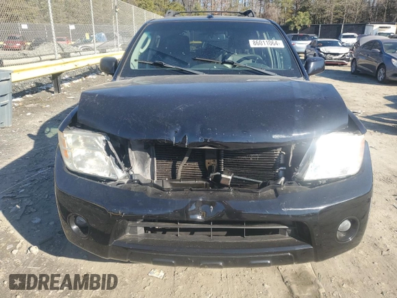 2012 Nissan Pathfinder S with VIN 5N1AR1NB9CC608205, listed as a Copart auction lot 45736625 with 0 mi miles and Non Repairable. Bid and sale history available at carsss.com. Image 5.