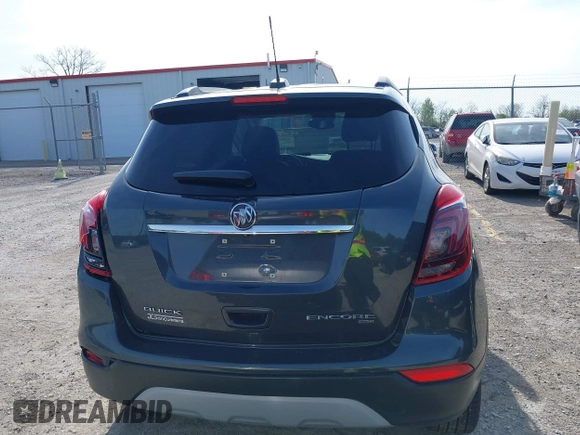 2018 Buick Encore Preferred with VIN KL4CJESB9JB616687, listed as a IAAI auction lot 42078296 with 49,256 mi miles and . Bid and sale history available at DreamBid. Image 16.