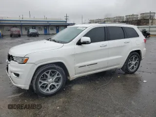 2019 Jeep Grand Cherokee Overland with VIN 1C4RJFCG8KC697077, listed as a Copart auction lot 43443485 with 85,242 mi miles and Salvage Title. Bid and sale history available at carsss.com. Image 1.