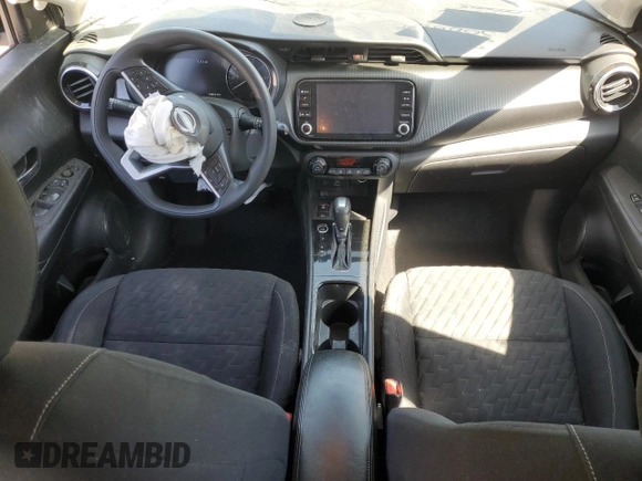 2022 Nissan Kicks SV with VIN 3N1CP5CV2NL523224, listed as a Copart auction lot 50179845 with 78,463 mi miles and Salvage Title. Bid and sale history available at DreamBid. Image 8.