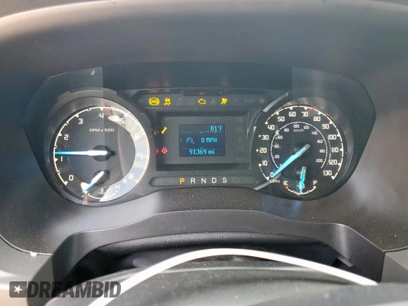 2020 Ford Ranger XL with VIN 1FTER4EH1LLA82549, listed as a Copart auction lot 59192295 with 91,369 mi miles and Salvage title. Bid and sale history available at DreamBid. Image 9.