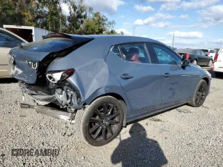 2023 Mazda 3 S Carbon Edition with VIN JM1BPBLM6P1608818, listed as a Copart auction lot 84762364 with 15,411 mi miles and Non repairable. Bid and sale history available at DreamBid. Image 3.