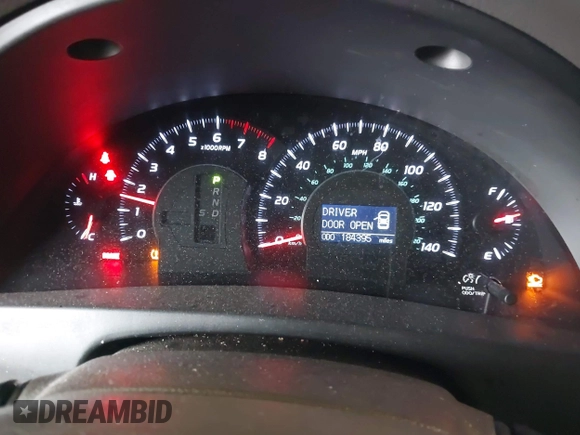 2010 Toyota Camry with VIN 4T4BF3EK4AR011338, listed as a IAAI auction lot 42141601 with 184,395 mi miles and . Bid and sale history available at DreamBid. Image 7.