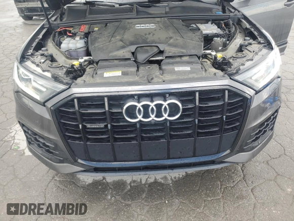 2021 Audi Q7 Premium Plus with VIN WA1LXAF76MD027344, listed as a Copart auction lot 59019365 with 67,983 mi miles and Clean title. Bid and sale history available at DreamBid. Image 11.