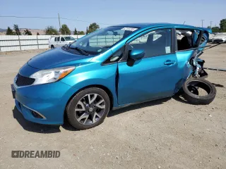 2015 Nissan Note SR with VIN 3N1CE2CP4FL435900, listed as a Copart auction lot 62183285 with 153,136 mi miles and Salvage title. Bid and sale history available at DreamBid. Image 1.